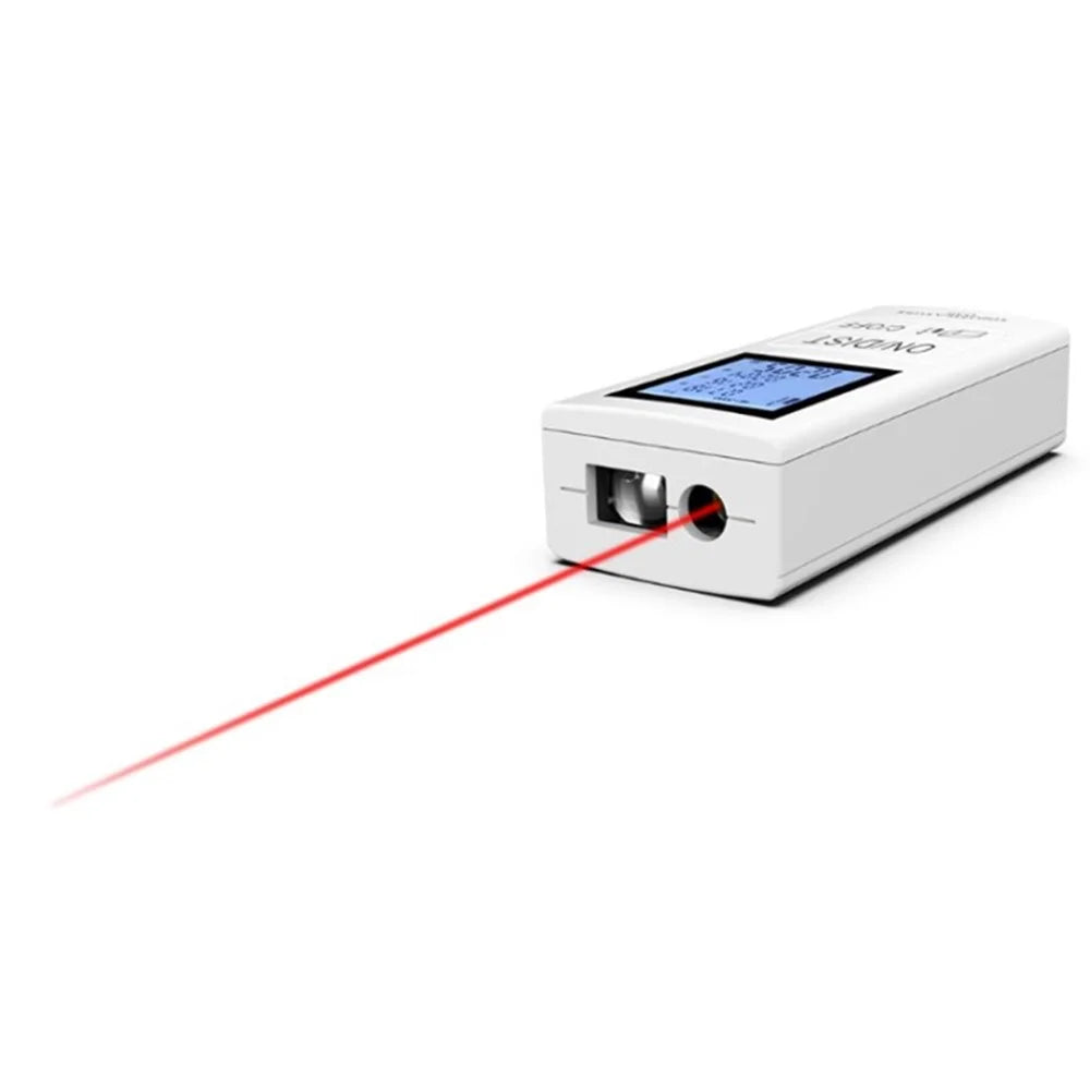 Mini Laser Measurement Tool Rechargeable 30m Range Finder Infrared Digital Laser Distance Meter with Backlit LCD - 3