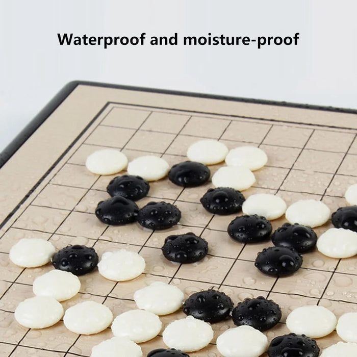 Portable Magnetic Foldable Chess Board Kids Gomoku Go Game Set - 4