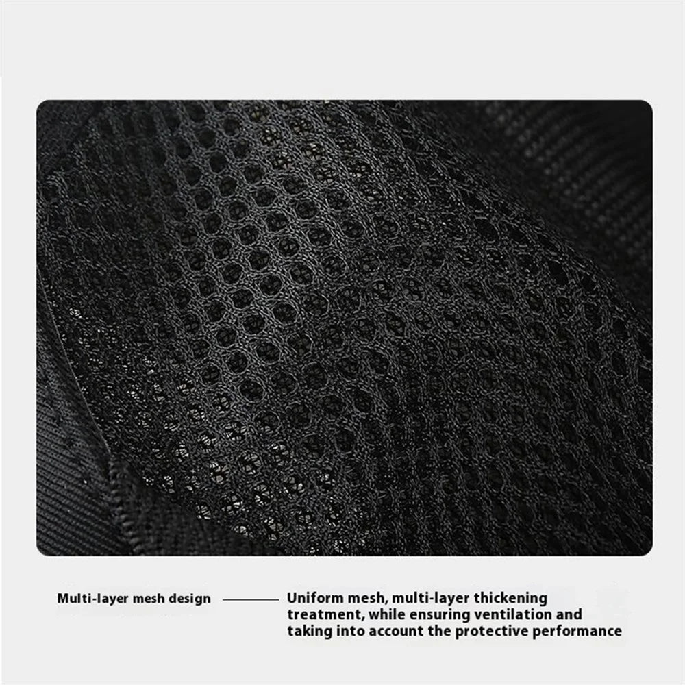 AB057 Sports Anti-Sprain Waist Support Band Yoga Fitness Adjustable Breathable Waist Guard - L - 6