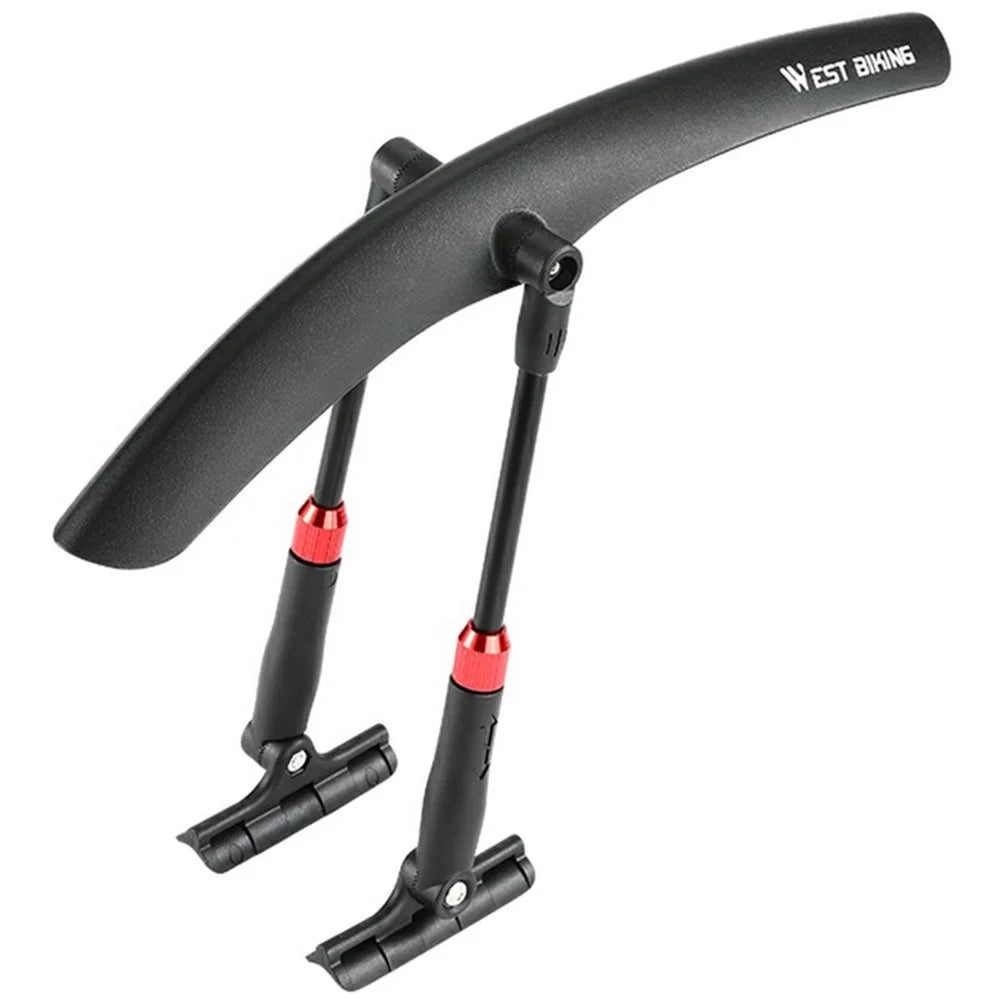 WEST BIKING YP0714030 Road Bike Front Fender PP Quick Release Bicycle Mudguard - 1