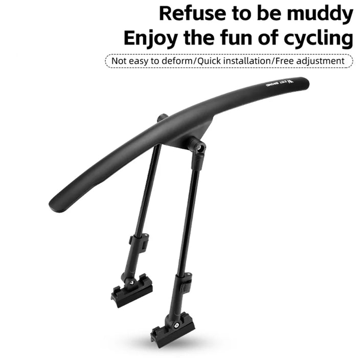 WEST BIKING YP0714032 Road Bike Fender Adjustable PP Mudguard - Front Fender - 3