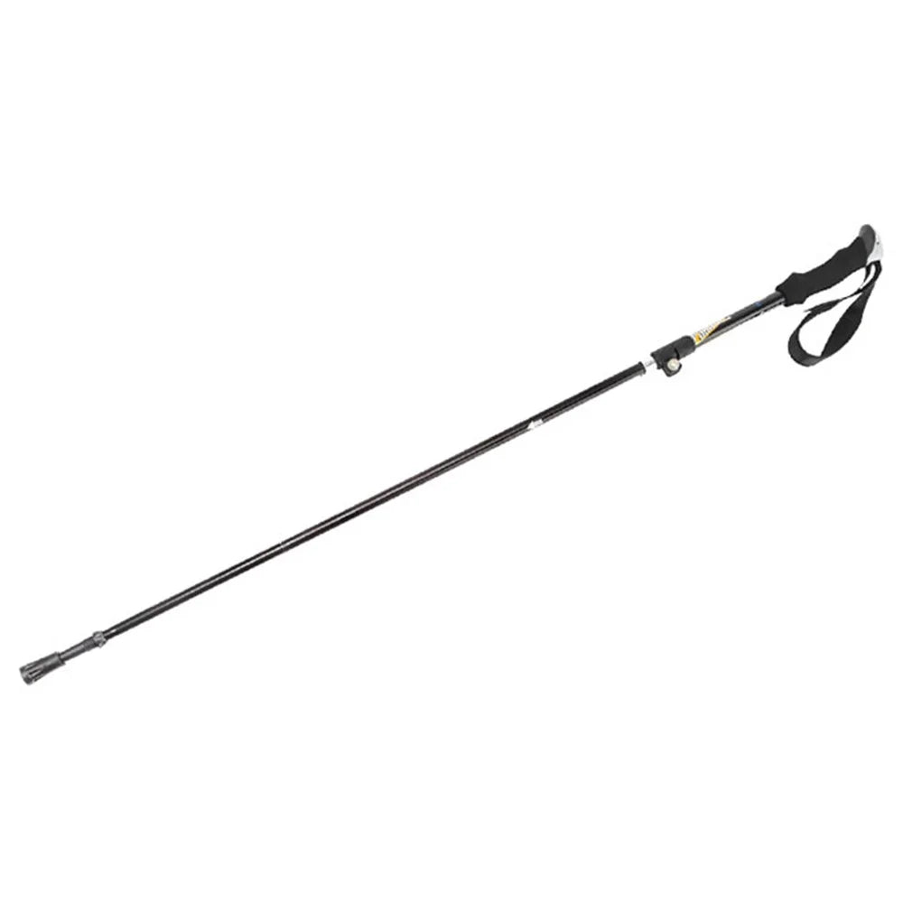 AOTU AT7558 125cm Foldable Trekking Pole Outdoor Aluminum Alloy EVA Handle Hiking Stick - 1