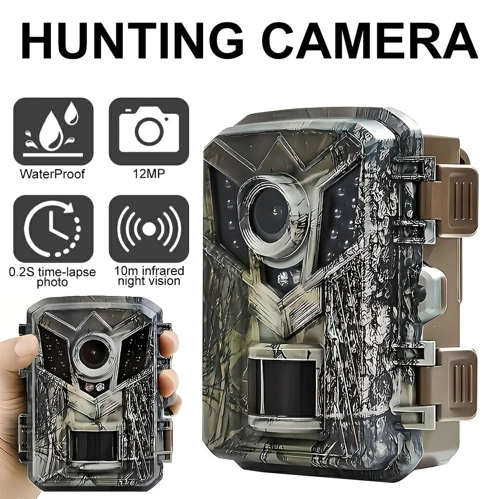DL006 IP66 Waterproof 1080P HD Infrared Trail Cam Outdoor Night Vision Wildlife Monitoring Hunting Camera - 3