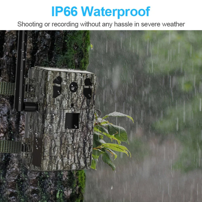 H6 PIR Motion Detection Waterproof Hunting Camera Remote Viewing Night Vision Trail Cam (European Version) - Green - 3