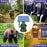 H6 PIR Motion Detection Waterproof Hunting Camera Remote Viewing Night Vision Trail Cam (European Version) - Green - 7