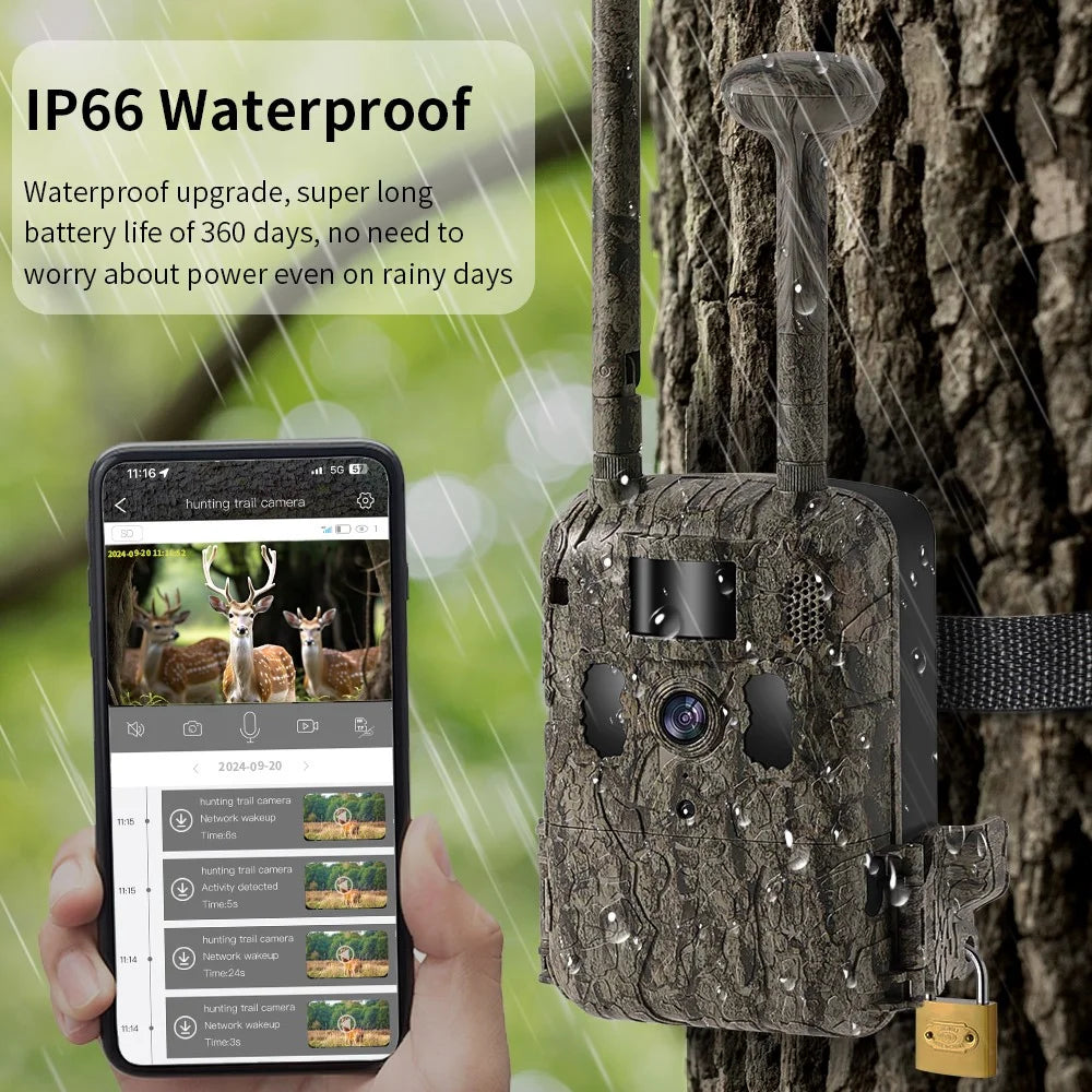 T6 Hunting Camera Infrared Night Vision Motion Detection Trail Cam for Outdoor Wildlife Monitoring (European Version) - 5