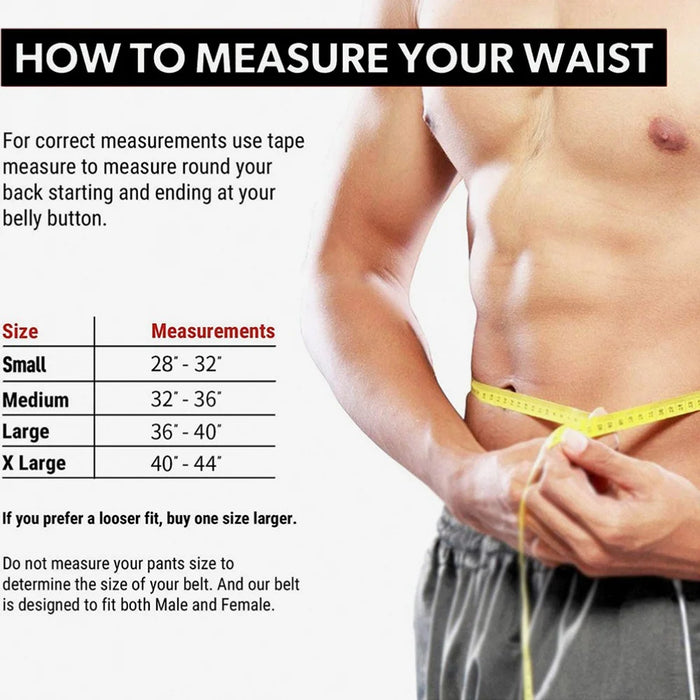 GOUNOD HY034 Embroidered Design PU Leather Weightlifting Belt Powerlifting Deadlift Back Support, Size S - Black - 3