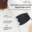 YF-FR069 Graphene Heating Therapy Waist Belt Vibration Massage Cordless Electric Lumbar Support - Black - 3