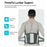 YF-FR069 Graphene Heating Therapy Waist Belt Vibration Massage Cordless Electric Lumbar Support - Black - 5