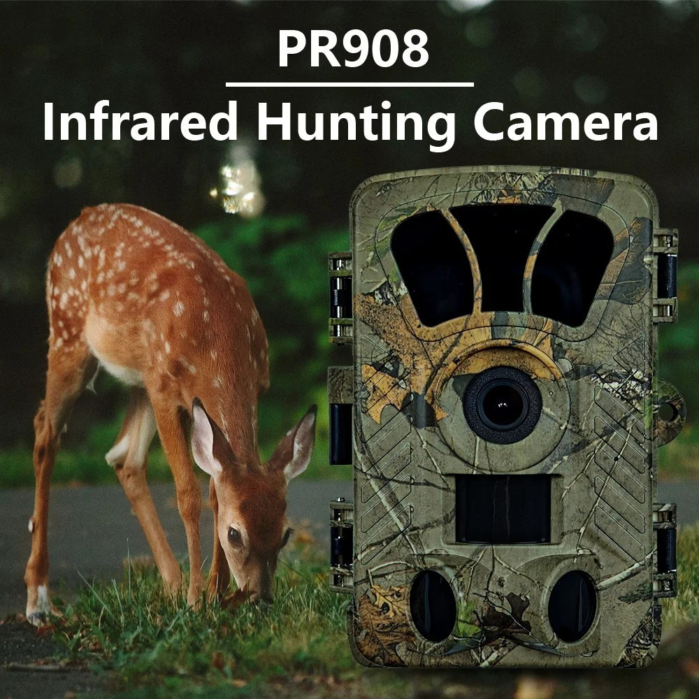 PR908W 5K 60MP WiFi Hunting Camera Night Vision Wide Angle Outdoor Wildlife Monitoring Camera - 4