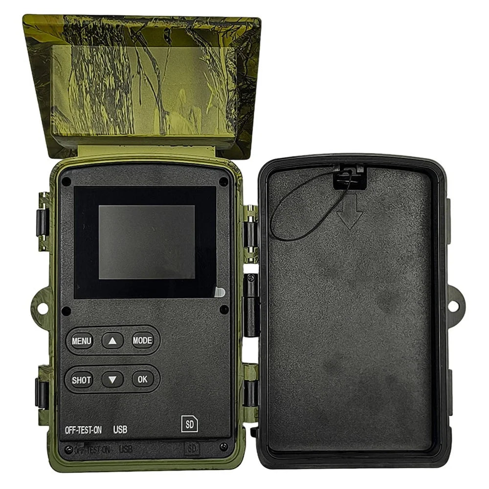 PR903W Solar Powered Outdoor Hunting Camera 8K 60MP WiFi Infrared Night Vision Trail Camera - 6