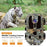 DL022 2.0 Inch IPS Screen Waterproof Hunting Camera PIR Infrared Night Vision HD Outdoor Trail Camera - 2