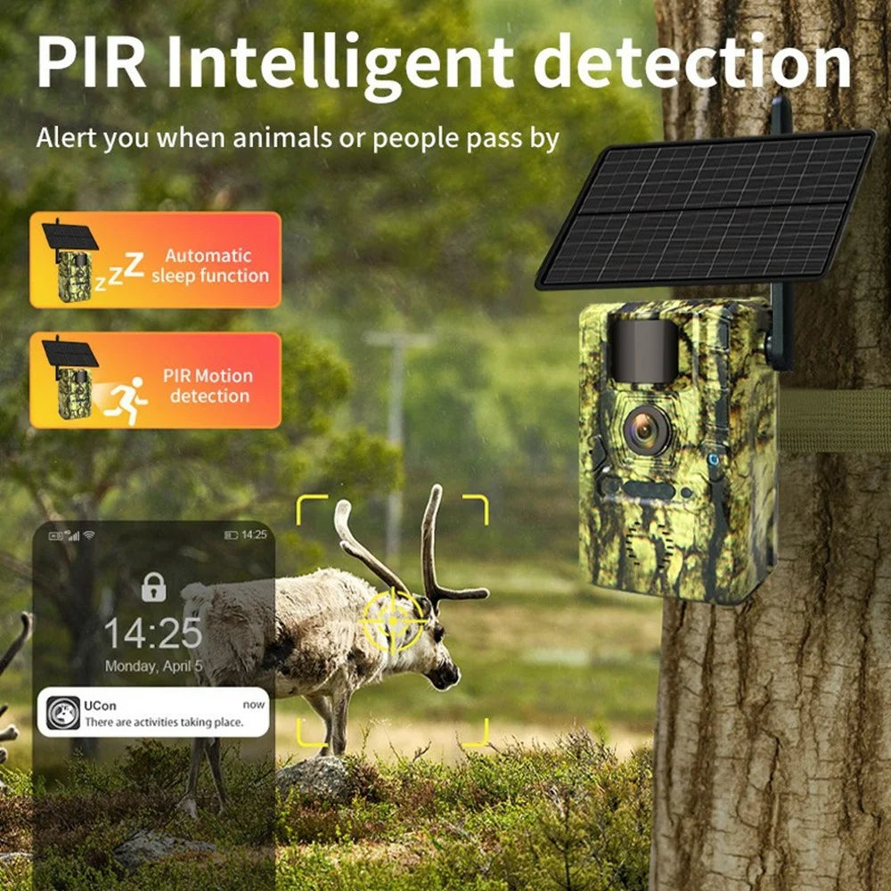 H50 GPS Solar 4G Security Camera Outdoor Night Vision Motion Detection Animal Monitoring Camera - EU Version - 6