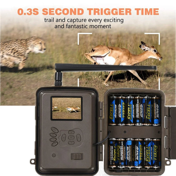 BST883C 4G Real-Time Viewing Trail Camera Night Vision Infrared Animal Monitoring Hunting Camera - 3