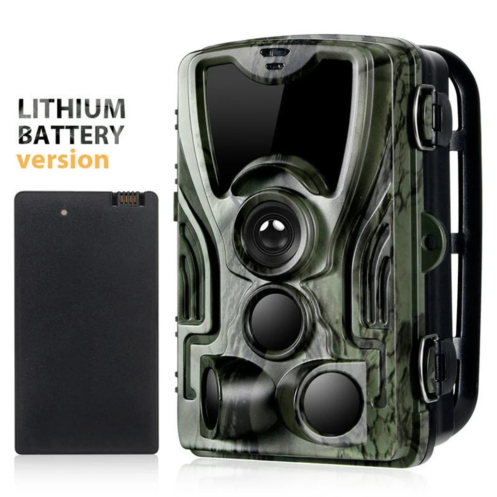 HC-801A Infrared Night Vision Wildlife Trail Cam Waterproof Outdoor Hunting Camera, Lithium Battery Version (without Battery) - 3