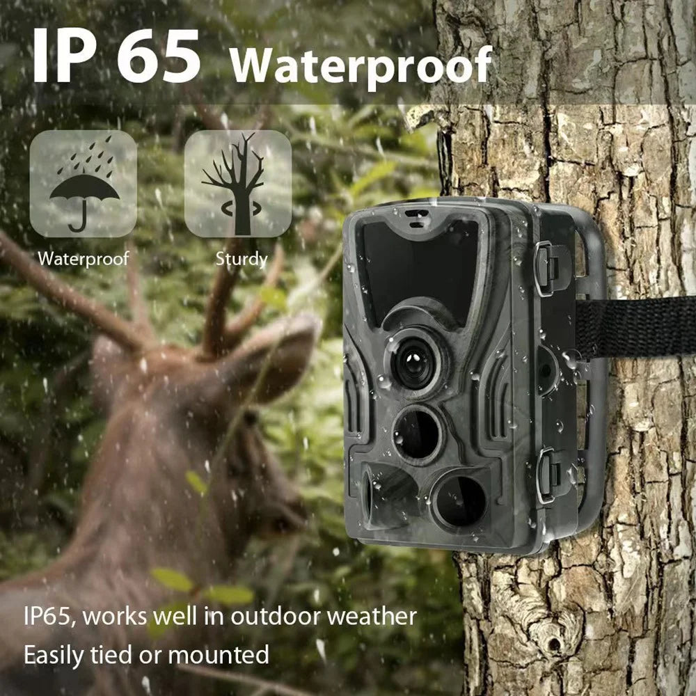 HC-801A Infrared Night Vision Wildlife Trail Cam Waterproof Outdoor Hunting Camera, Lithium Battery Version (without Battery) - 5