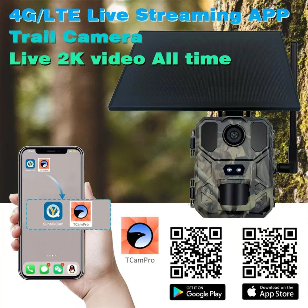MINI900Pro Outdoor Hunting Camera 24MP 2.7K Video Recording IP65 Waterproof Night Vision Trail Cam - 3