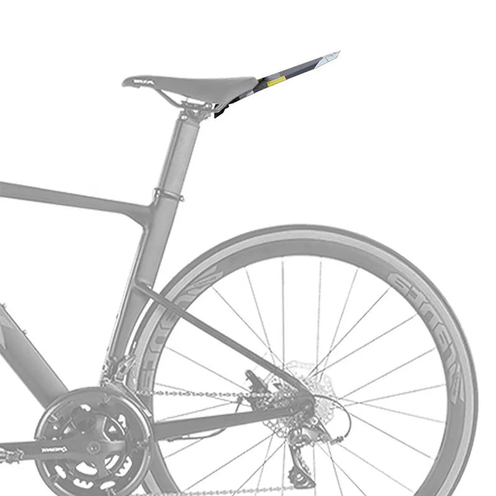 ENLEE MAX-S1 Bicycle Saddle Fender Rear Saddle Mudguard Ultra Light Rain Guard for Road, MTB Bike - Graffiti Pattern - 6