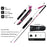 KODENOR 1Pc 110cm 3K Carbon Fiber Ultralight 4-Section Foldable Trekking Pole for Mountaineering Hiking Walking Stick - Pink - 6