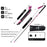 KODENOR 1Pc 120cm 3K Carbon Fiber Ultralight 4-Section Foldable Trekking Pole for Mountaineering Hiking Walking Stick - Pink - 6