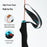 KODENOR 1Pc 120cm Quick Lock Trekking Pole for Outdoor Hiking Aluminum Alloy Foldable Walking Stick - Tarnish - 5