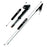 KODENOR 1Pc 110cm Quick Lock Trekking Pole for Outdoor Hiking Aluminum Alloy Foldable Walking Stick - Tarnish - 1
