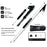 KODENOR 1Pc 110cm Quick Lock Trekking Pole for Outdoor Hiking Aluminum Alloy Foldable Walking Stick - Tarnish - 6