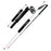 KODENOR 1Pc 110cm Trekking Pole Carbon Fiber + Aluminum Alloy Ultra Light 4-Section Foldable Hiking Stick - Pink - 1