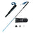 KODENOR 4-Section Carbon Fiber Foldable Trekking Pole 110cm Ultra Light Collapsible Hiking Poles - Blue - 1