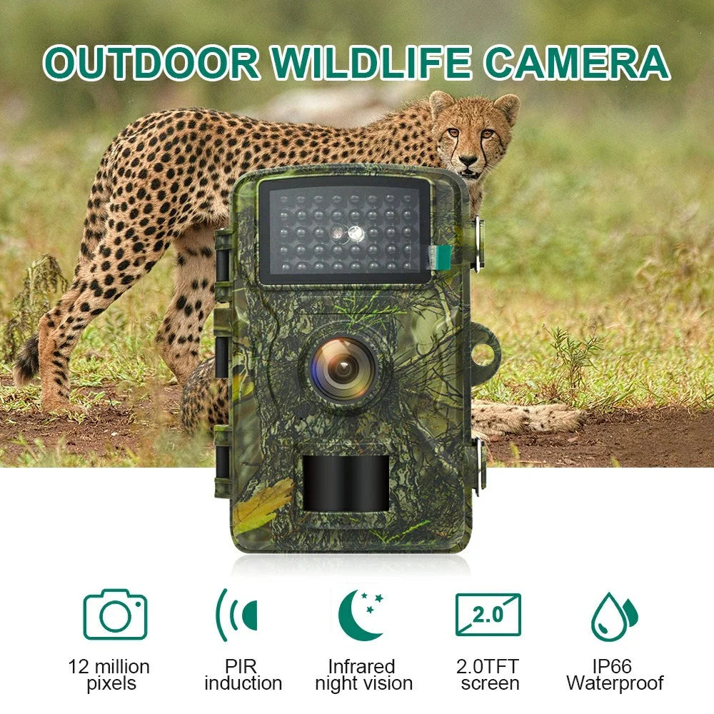 DL001 Hunting Trail Camera IP66 Waterproof Infrared Night Vision Camera for Orchard Farm Monitoring - 2