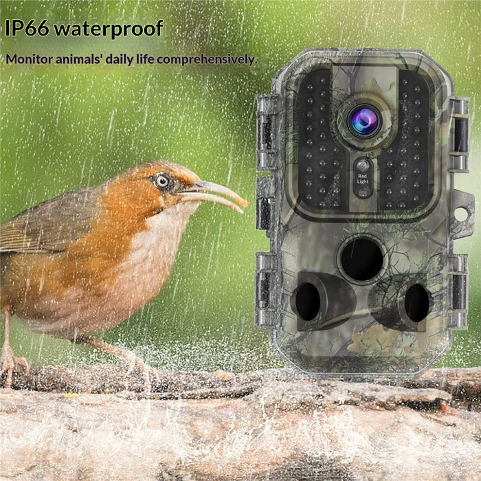 DL002 Infrared Trail Camera HD Night Vision Waterproof Wildlife Monitoring Wide Angle Hunting Camera - 4