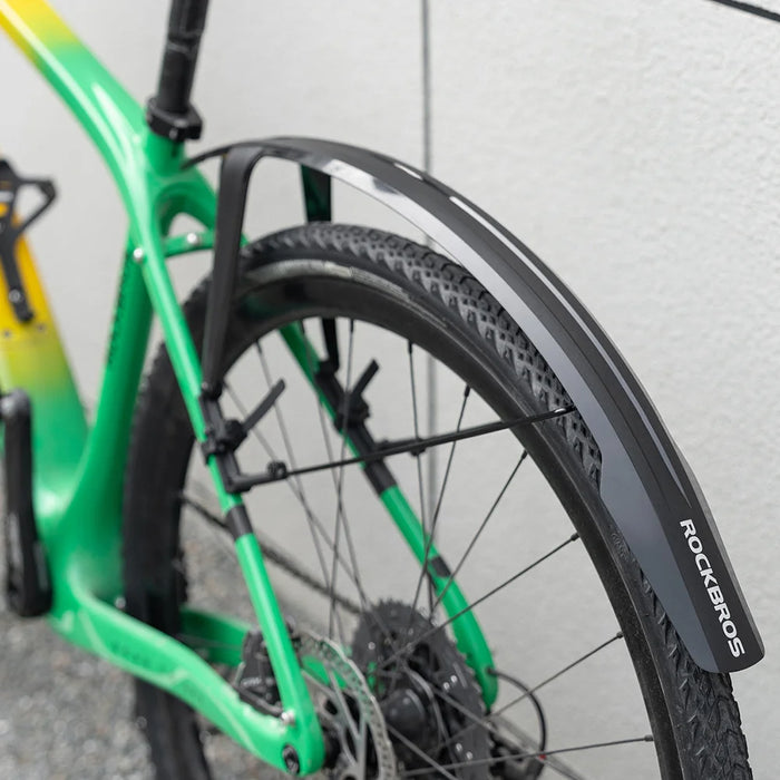 ROCKBROS FK-892 1 Pair Front and Rear Mudguards Quick Release Full Coverage Fenders for MTB Road Bike - 7