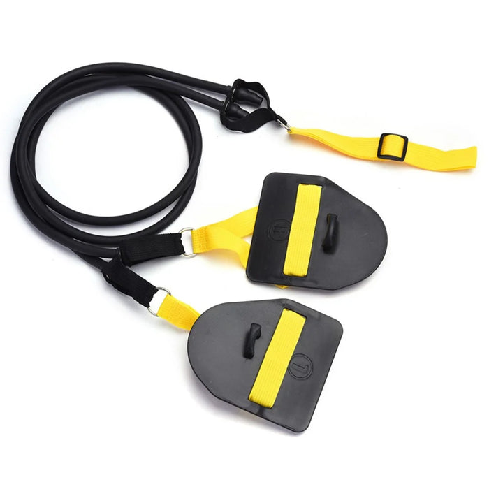60lbs Swimming Arm Trainer Resistance Bands Swimming Freestyle Exercise Band Arm Strength Training Equipment for Dry Land Swimming Practice - 1