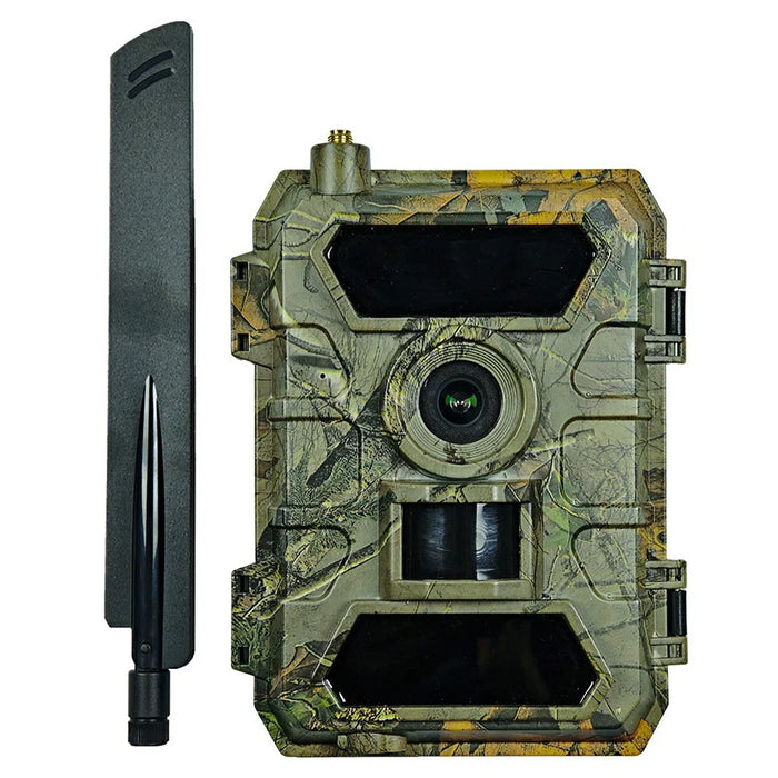 PR902LTE 4G 8K 60MP Trail Camera IP66 Waterproof Night Vision PIR Motion Detection Hunting Camera for Wildlife Scouting - Camouflage - 1