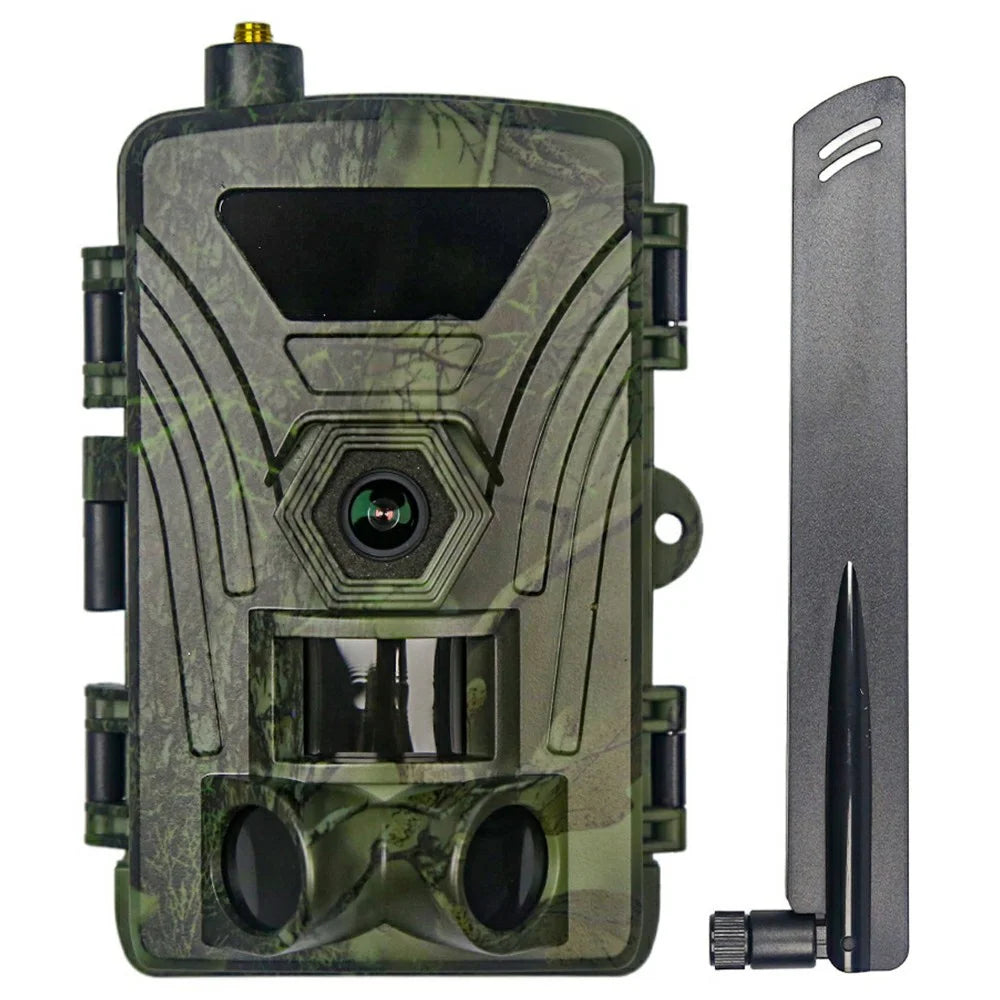 PR802LTE 4G LTE Trail Camera 60MP 4K Night Vision IP66 Waterproof Hunting Camera for Wildlife Scouting - 1