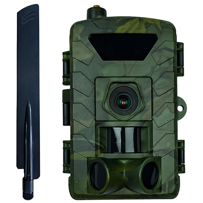 PR803LTE 4G Trail Camera 60MP 1296P HD Night Vision Hunting Camera with App Remote Monitoring for Wildlife Scouting - 1