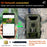 PR803LTE 4G Trail Camera 60MP 1296P HD Night Vision Hunting Camera with App Remote Monitoring for Wildlife Scouting - 5