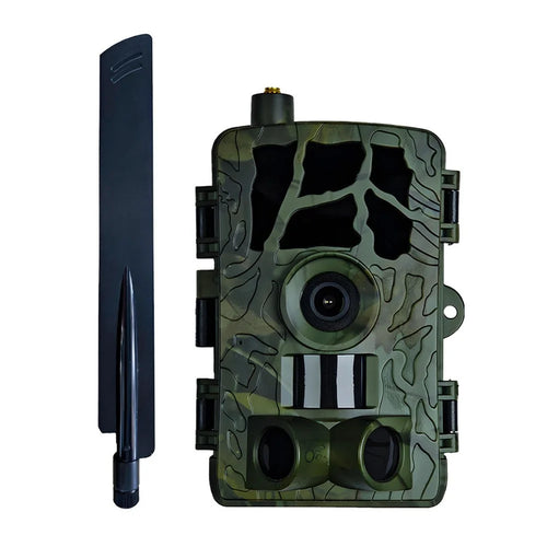 PR804LTE 4G Trail Camera 30MP 1080P Night Vision IP66 Waterproof Hunting Camera for Wildlife Scouting - Camouflage - 1