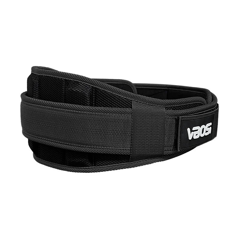 VBOSI 7304V Adjustable Weightlifting Belt 16cm Back Support Powerlifting Belt for Squat Deadlift Training - Black M - 1