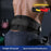VBOSI 7304V Adjustable Weightlifting Belt 16cm Back Support Powerlifting Belt for Squat Deadlift Training - Black M - 2