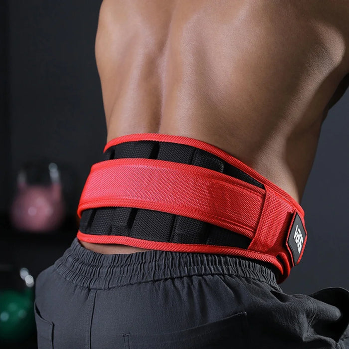 VBOSI 7304V Adjustable Weightlifting Belt 16cm Back Support Powerlifting Belt for Squat Deadlift Training - Black M - 6