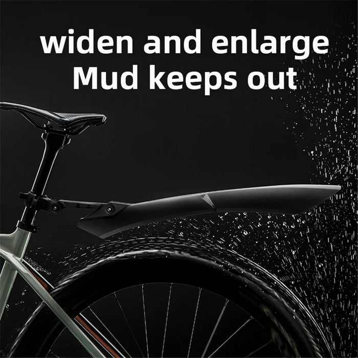 ROCKBROS 28210004001 1 Pair 24-inch Bicycle Fender Front and Rear MTB Bike Mudguard - 3