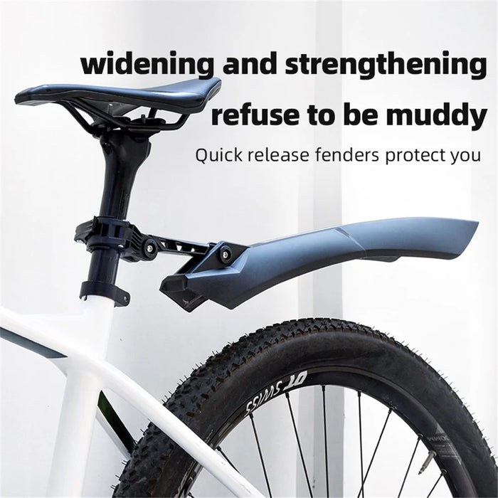 ROCKBROS 28210004001 1 Pair 24-inch Bicycle Fender Front and Rear MTB Bike Mudguard - 6