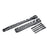 ENLEE E-641316 1 Set Fixed Gear Bicycle Extended Fender Quick-release Bike Front Rear Mudguards - Pentagram - 1