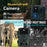 PR4000 Outdoor Mini Bluetooth-compatible WiFi Hunting Camera 1080P Waterproof Adventure 32MP Camera with Built-in 3 Sensors - 3