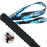 KODENOR 52-110CM Telescopic Walking Stick High-Strength Carbon Fiber 3-Section Trekking Pole for Children - Blue - 2