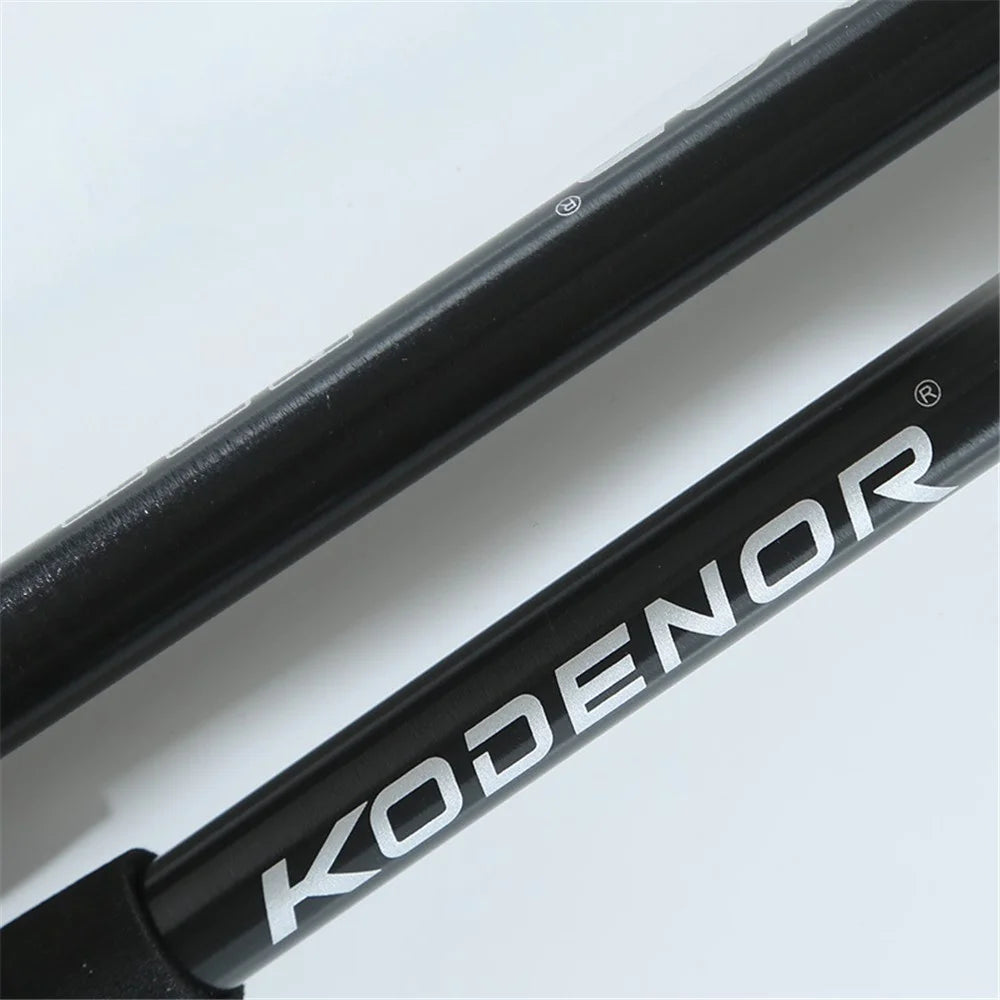 KODENOR 52-110CM Telescopic Walking Stick High-Strength Carbon Fiber 3-Section Trekking Pole for Children - Blue - 6