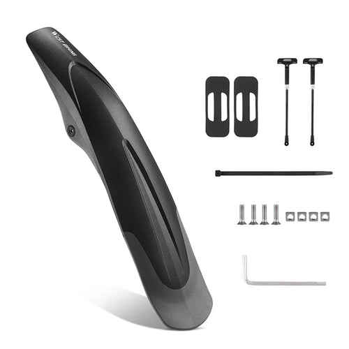 WEST BIKING YP0714025 Mountain Bike Rear  Fender with Adjustable Support Rods, Bicycle Fender for 26", 27.5", 29" Bikes - 1
