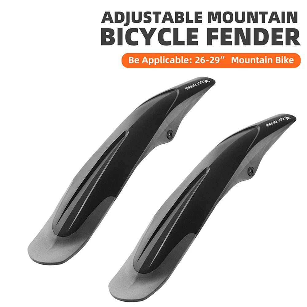 WEST BIKING YP0714025 Mountain Bike Rear  Fender with Adjustable Support Rods, Bicycle Fender for 26", 27.5", 29" Bikes - 6