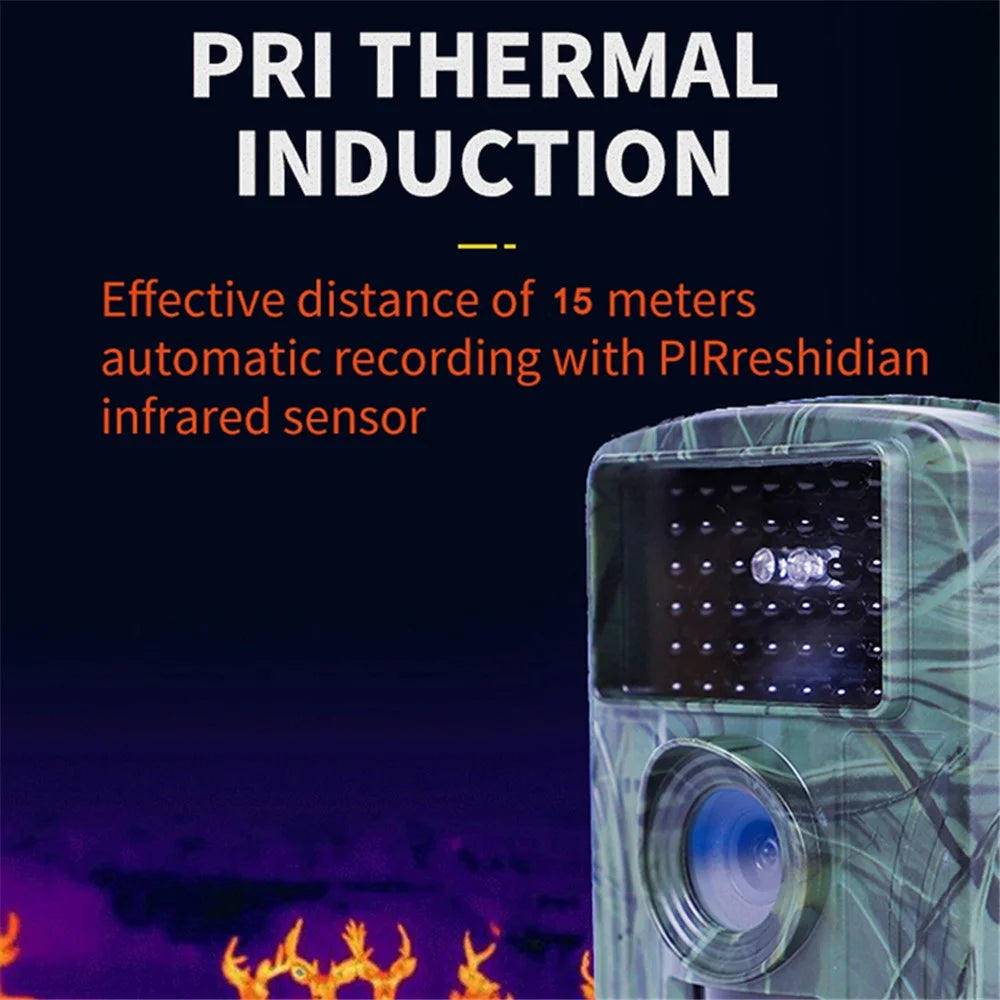 PR900 Trail Camera HD Video Picture PIR Infrared Waterproof Hunting Camera for Wildlife Scouting - 3